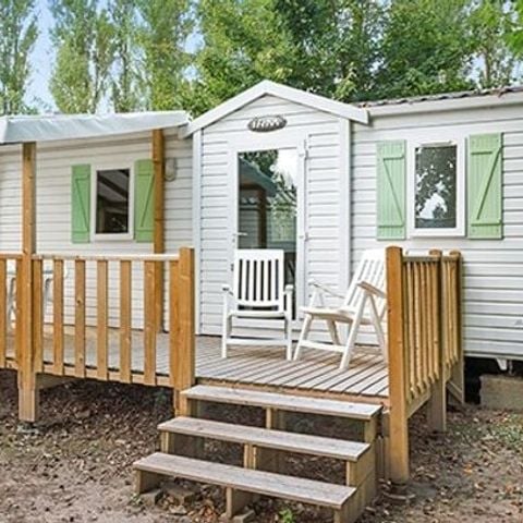 MOBILHOME 6 personnes - Classic XL | 2 Ch. | 4/6 Pers. | Terrasse