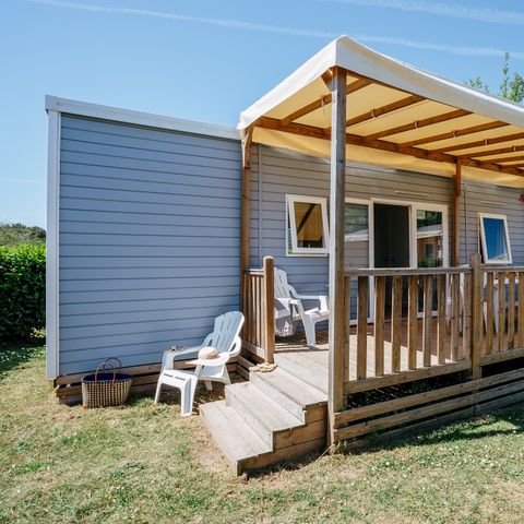 MOBILHOME 6 personnes - Mobil-home | Comfort XL | 2 Ch. | 4/6 Pers. | Terrasse surélevée | Clim.