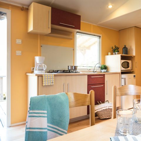 MOBILHOME 6 personnes - Mobil-home | Classic | 2 Ch. | 4/6 Pers. | Terrasse surélevée