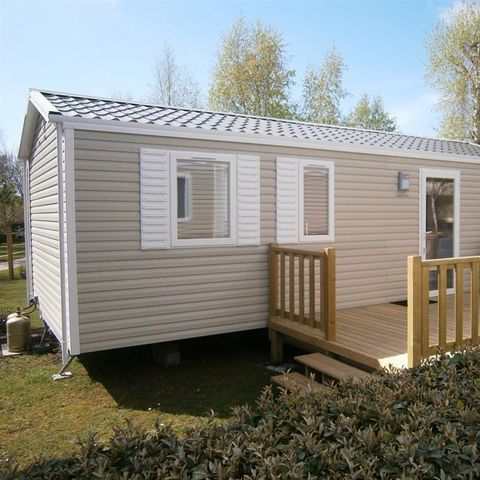 MOBILHOME 6 personnes - 3 chambres - terrasse bois - TV - 6 pers