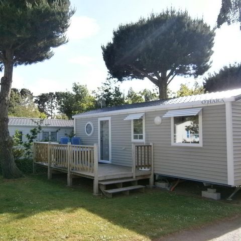 MOBILE HOME 6 people - 3 bedrooms - wooden terrace - TV - 6 pers