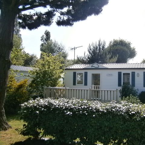 MOBILE HOME 4 people - 2 bedrooms - wooden terrace - TV