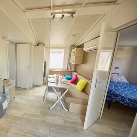 MOBILHOME 4 personas - Comfort XL | 2 Dormitorios | 4 Pers | Terraza elevada | Aire acondicionado