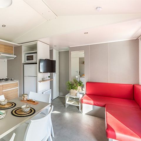 MOBILHOME 6 personas - Mobil-home | Comfort XL | 3 Dormitorios | 6 Pers. | Terraza elevada | TV