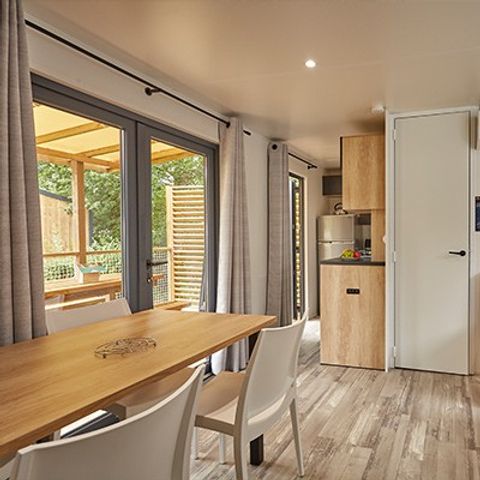 MOBILHOME 6 personnes - Mobil-home | Premium Exclusive | 3 Ch. | 6 Pers. | Terrasse surélevée | Clim. | TV