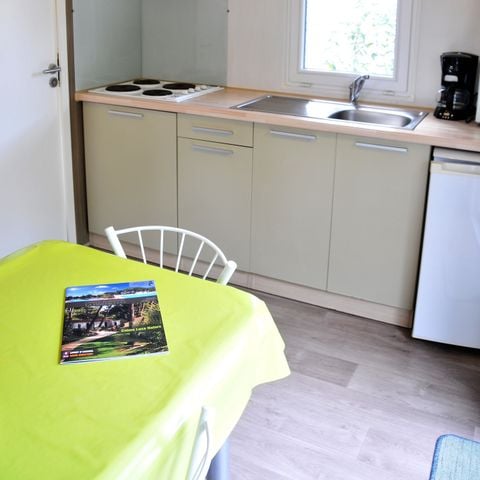 MOBILE HOME 2 people - Corsaire COMFORT -1 bedroom 20m²- *Clim, terrace, TV*.