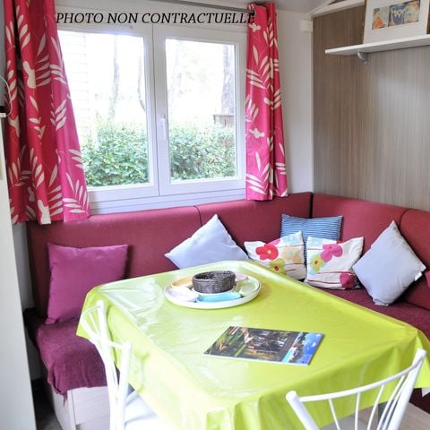 MOBILE HOME 2 people - Corsaire COMFORT -1 bedroom 20m²- *Clim, terrace, TV*.