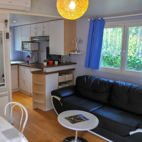 MOBILE HOME 4 people - Savanah COMFORT -2 bedrooms 30m²- *Clim, terrace, TV*.