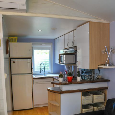 MOBILE HOME 4 people - Savanah COMFORT -2 bedrooms 30m²- *Clim, terrace, TV*.