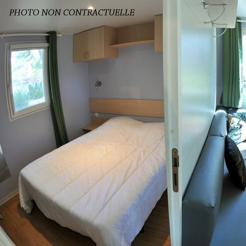 Mobilheim 4 Personen - Florès CONFORT -2 Schlafzimmer 30m²- *Klima, Terrasse, TV*.