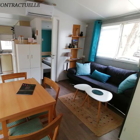 MOBILHOME 6 personas - Grand Large CONFORT -2 habitaciones 30m²- *Clima, terraza, TV*.