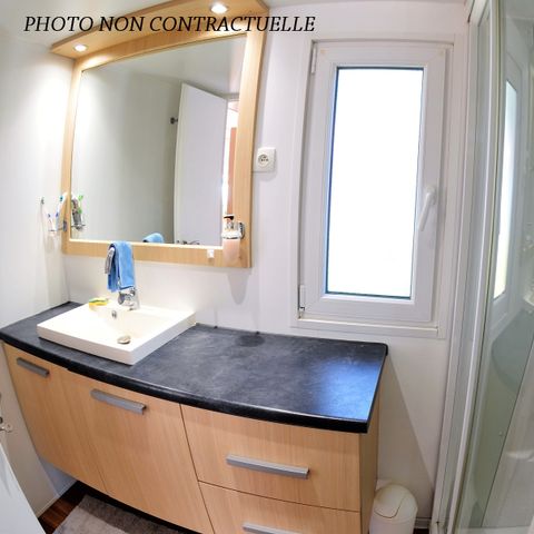 MOBILE HOME 6 people - Baltimore PREMIUM -2 bedrooms 40m²- *Clim, terrace, TV*, TV*.