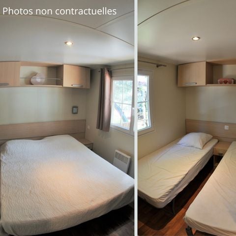 MOBILE HOME 6 people - Baltimore PREMIUM -2 bedrooms 40m²- *Clim, terrace, TV*, TV*.