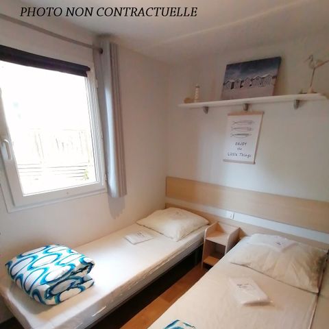 MOBILHOME 6 personnes - Tribord CONFORT -3 chambres 32m²- *Clim, terrasse, TV*