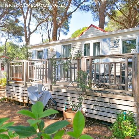 MOBILE HOME 6 people - Tribord CONFORT -3 bedrooms 32m²- *Clim, terrace, TV* *Clim, terrace, TV* *Clim, terrace, TV* *Clim, terrace, TV