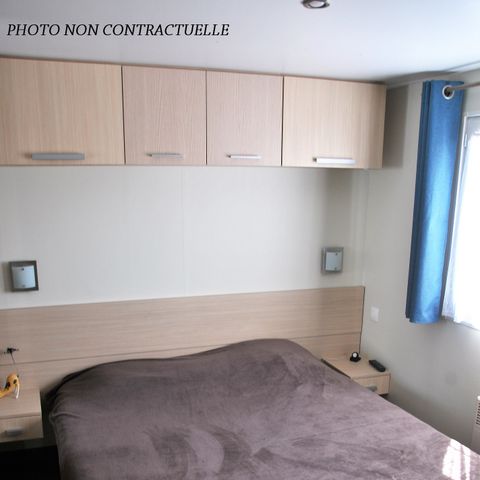 STACARAVAN 6 personen - Charleston PREMIUM -2 kamers 40m²- *Klimaat, terras, TV* *Klimaat, terras, TV* *Klimaat, terras, TV* *Klimaat, terras, TV