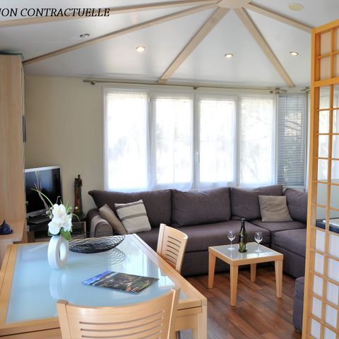 MOBILE HOME 6 people - Charleston PREMIUM -2 rooms 40m²- *Clim, terrace, TV* *Clim, terrace, TV* *Clim, terrace, TV* *Clim, terrace, TV