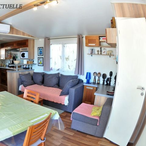 MOBILE HOME 4 people - Sumba COMFORT -2 bedrooms 30m²- *Clim, terrace, TV*.