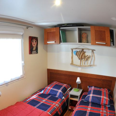 MOBILHOME 4 personas - Sumba COMFORT -2 habitaciones 30m²- *Clima, terraza, TV*.