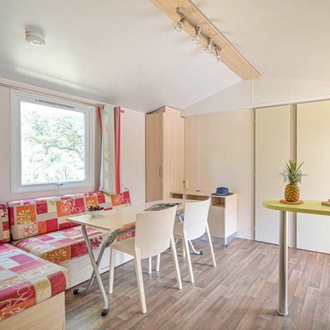 Stacaravan 4 personen - CONFORT - 26m² (2 kamers + airconditioning)