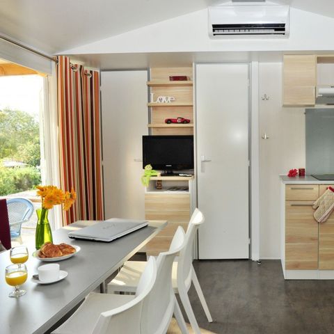 MOBILHOME 4 personnes - Mobil-home | Comfort | 2 Ch. | 4 Pers. | Terrasse Couverte | Clim.