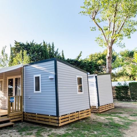 MOBILHOME 6 personnes - Mobil-home | Comfort | 3 Ch. | 6 Pers. | Terrasse surélevée | Clim.