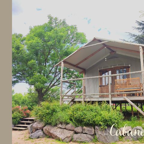 BUNGALOW TOILÉ 5 personnes - Cabane nature