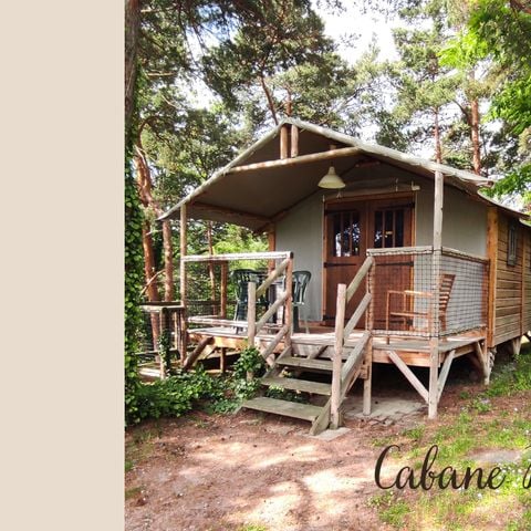 BUNGALOW TOILÉ 2 personnes - Cabane bohème