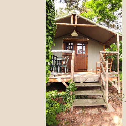 BUNGALOW TOILÉ 2 personnes - Cabane bohème