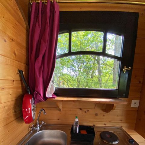 UNIEKE ACCOMMODATIE 3 personen - Gîte Bohème caravan