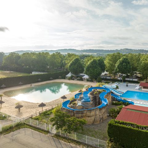 Camping Le Château de Galaure - Camping Drôme - Afbeelding N°0