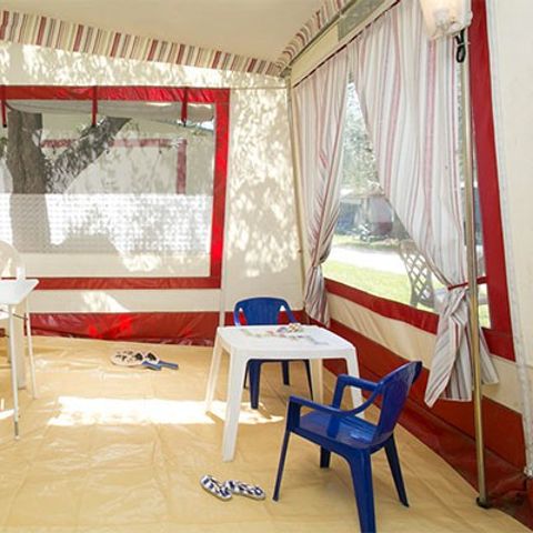 BUNGALOW IN TELA 5 persone - Bungalow in tela | 2 camere da letto | 4/5 persone | Senza bagno