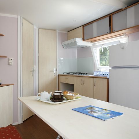 MOBILHOME 6 personnes - Classic | 2 Ch. | 4/6 Pers. | Terrasse surélevée | Clim.