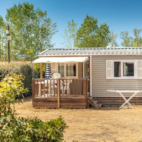 Stacaravan 6 personen - Mobile-home | Comfort | 2 Slaapkamers | 4/6 Pers. | Single terras | Air-con.