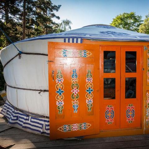 TENT 3 people - Traditional Mongolian yurt 20m² + terrace 2/3 persons