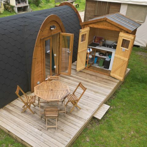 HÉBERGEMENT INSOLITE 4 personnes - POD 12, 60 m² + terrasse 2/4 personnes