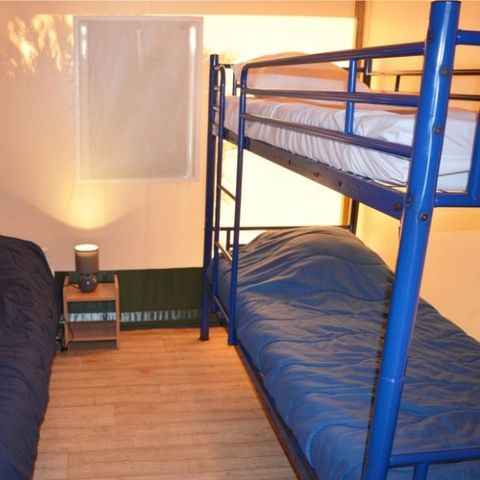 Bungalow 5 personen - Kiwi 2 kamers 25m² - zonder badkamer