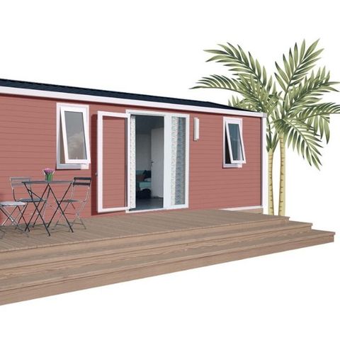 MOBILE HOME 6 people - Evasion+ 2 Bedrooms 2 Bathrooms 31m² Living area