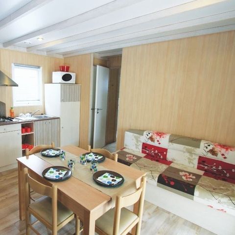 CHALET 7 personnes - Chalet bois Loisir 7 personnes 3 chambres 31m²