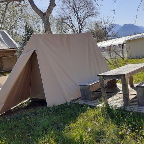 ZELT 2 Personen - Scout-Zelt 6m² - ohne Sanitäranlagen