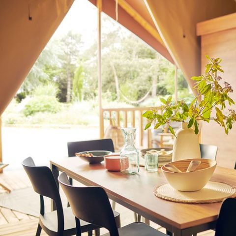 SAFARIZELT 4 Personen - Woodlodge Loireblick