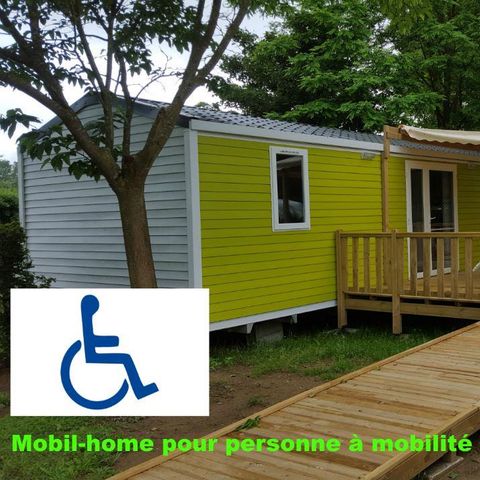 MOBILHOME 4 personnes - pour Personnes à Mobilité Réduite