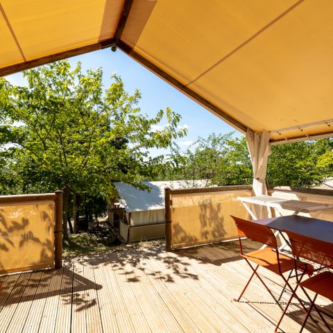 ZELT 4 Personen - Massai-Lodge 25m²