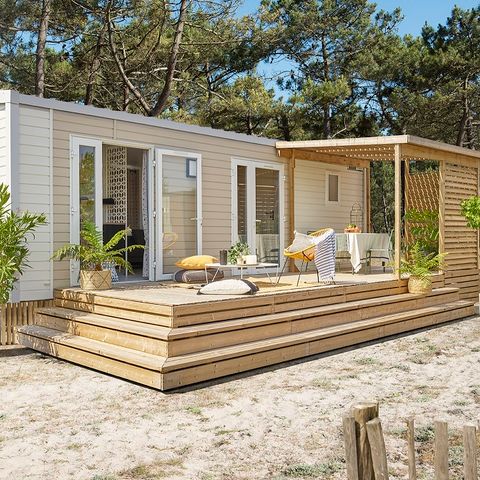 MOBILHOME 4 personnes - Loggia Premium 29/30m² - Climatisation 