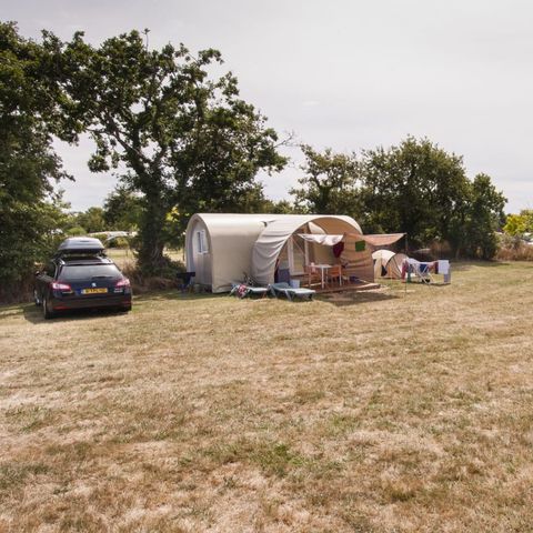 CANVAS AND WOOD TENT 4 people - Chalet tent Shrimp