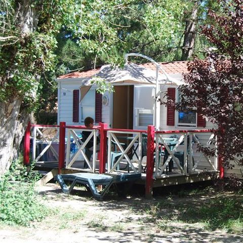 MOBILE HOME 4 people - Standard Escapade 23m² - 2 bedrooms + Terrace with Parasol