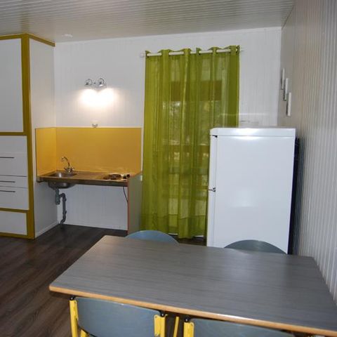 CHALET 2 Personen - PMR Standard l'O'douce 34m² - 1 Zimmer + überdachte Terrasse