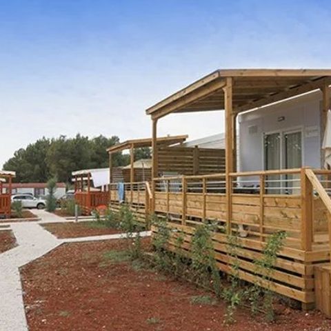 MOBILHOME 6 personas - Confort | 3 Dormitorios | 6 Pers | Terraza cubierta | 2 baños | Aire acondicionado