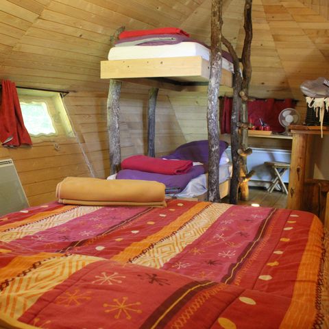 UNIEKE ACCOMMODATIE 4 personen - CABANE in de bomen