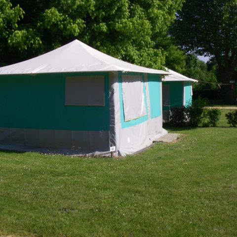 BUNGALOW DE LONA 5 personas - ECO (SIN INSTALACIONES SANITARIAS)